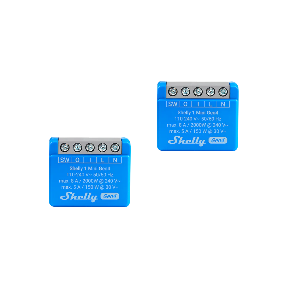 Shelly 1 Mini Gen4 2-pack
